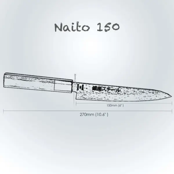 Naito 150 - Petty Knife 150mm blade