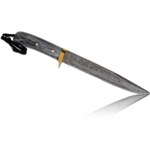 HATIF Bowie Knife 8 inch blade with Original leather Sheath