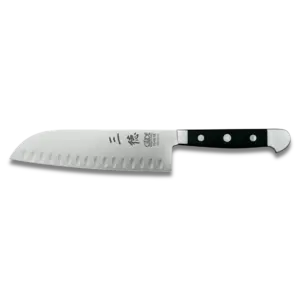Alpha Santoku Knife With Hollow Edges - 7 inch