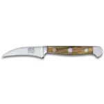 ALPHA OLIVE | Pairing Knife 2.36" | Forged Steel / Olive wood handle