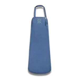 WITLOFT - Apron Denim Medium Long - Mid Blue