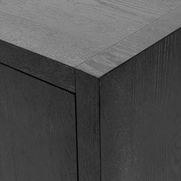 Storage Cabinet Sideboard Wooden Cabinet with 4 Metal handles ,4 Shelves and 4 Doors for Hallway, Entryway, Living room