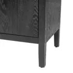 Storage Cabinet Sideboard Wooden Cabinet with 4 Metal handles ,4 Shelves and 4 Doors for Hallway, Entryway, Living room