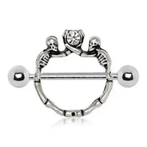 316L Stainless Steel Double Skeleton Nipple Shield