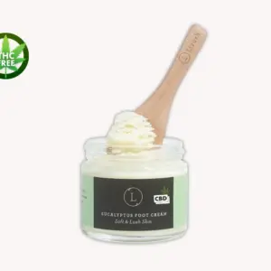 CBD Eucalyptus Shea Butter Foot Cream with CBD (THC free)