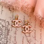 Designer Zipper Pull Mini Pink Goldtone Set