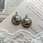 Designer Zipper Pull Round Silver Set