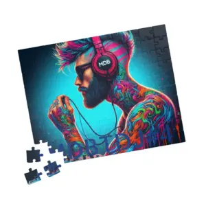 MDBTDJ#4 Puzzle (110, 252, 520, 1014-piece) Tattooed Dj's Limited Edition
