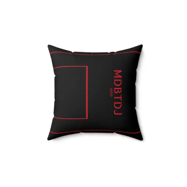 MDBTDJ#BRP Spun Polyester Square Pillow