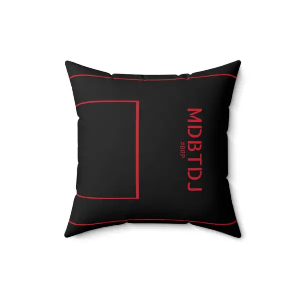 MDBTDJ#BRP Spun Polyester Square Pillow