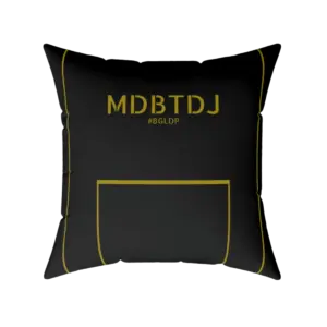 MDBTDJ#BGLDP Spun Polyester Square Pillow