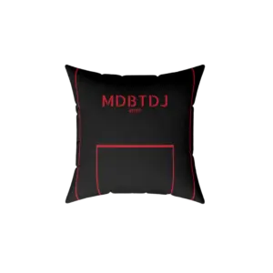 MDBTDJ#BRP Spun Polyester Square Pillow