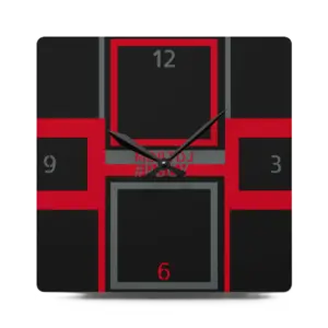 MDBTDJ#RBGY Premium Acrylic Wall Clock