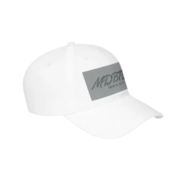 MDBTDJ#GHC White - Low Profile Baseball Cap