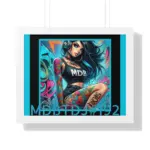 MDBTDJ#192 20x16 Tattooed Dj's LE Framed Horizontal Poster Wall Decor