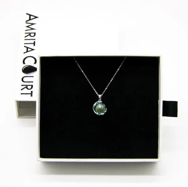 Planet Murano Aroma Necklace - Celestial Aqua | Energy & Healing | Diffuse on the go