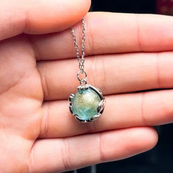 Planet Murano Aroma Necklace - Celestial Aqua | Energy & Healing | Diffuse on the go