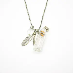 Clear Quartz Diffusing Necklace | Energy & Healing | Diffusing on the go | Perfect Gift