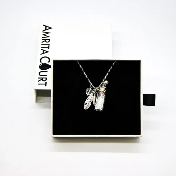 Clear Quartz Diffusing Necklace | Energy & Healing | Diffusing on the go | Perfect Gift
