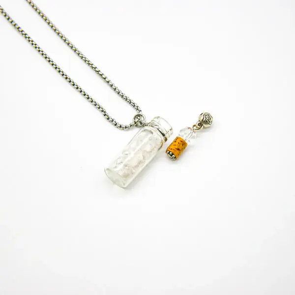 Clear Quartz Diffusing Necklace | Energy & Healing | Diffusing on the go | Perfect Gift