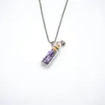 Amethyst Diffuser Necklace | Aroma Jewelry | Energy & Healing | Diffusing on the go