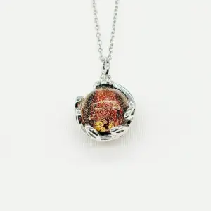 Planet Murano Aroma Necklace - Plutonian Amethyst | Energy & Healing | Diffuse on the go