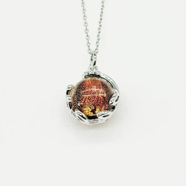 Planet Murano Aroma Necklace - Plutonian Amethyst | Energy & Healing | Diffuse on the go