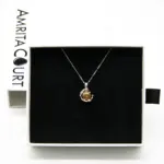 Planet Murano Aroma Necklace - Plutonian Amethyst | Energy & Healing | Diffuse on the go
