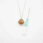 Planet Murano Aroma Necklace - Plutonian Amethyst | Energy & Healing | Diffuse on the go