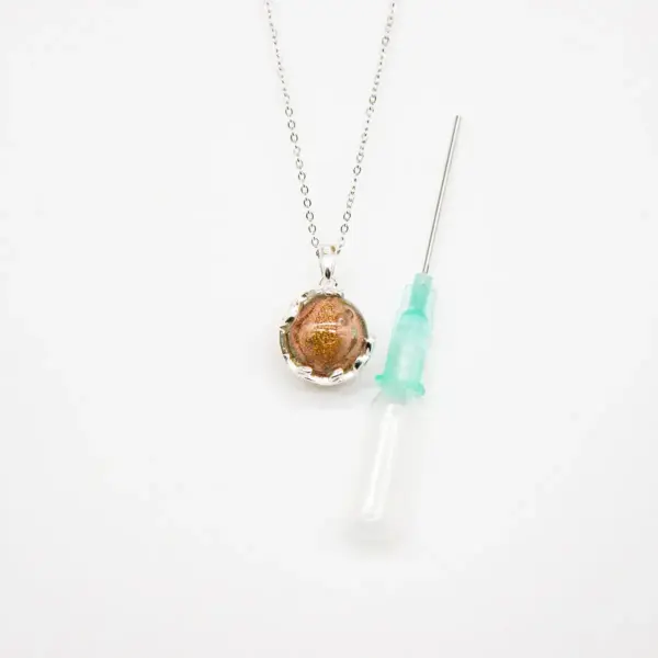 Planet Murano Aroma Necklace - Plutonian Amethyst | Energy & Healing | Diffuse on the go