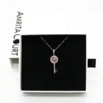 Magic Key Aroma Necklace - Amortentia Pink | Energy & Healing | Diffuse on the go