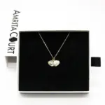 Green Shell Murano Aroma Necklace - Dreamy Lavender | Energy & Healing | Diffuse on the go | 925 Silver