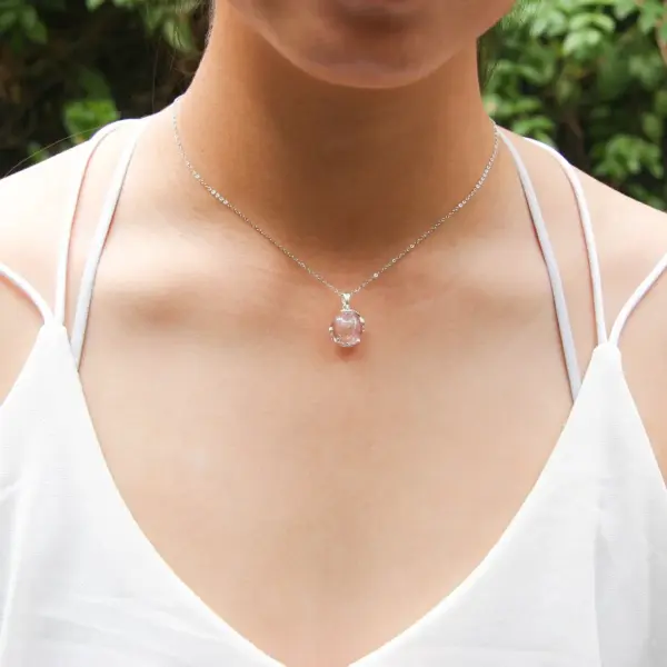 Planet Murano Aroma Necklace - Lunar Lavender | Energy & Healing | Diffuse on the go