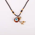 "Lucky Eyes" Diffuser Necklace | Fend off Evil | Diffusing Oils on the go | Unique Gift