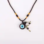 "Lucky Eyes" Diffuser Necklace | Fend off Evil | Diffusing Oils on the go | Unique Gift
