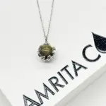 Planet Murano Aroma Necklace - Stellar Midnight | Energy & Healing | Diffuse on the go | Unique Gift