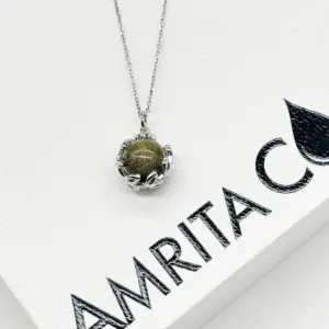Planet Murano Aroma Necklace - Stellar Midnight | Energy & Healing | Diffuse on the go | Unique Gift