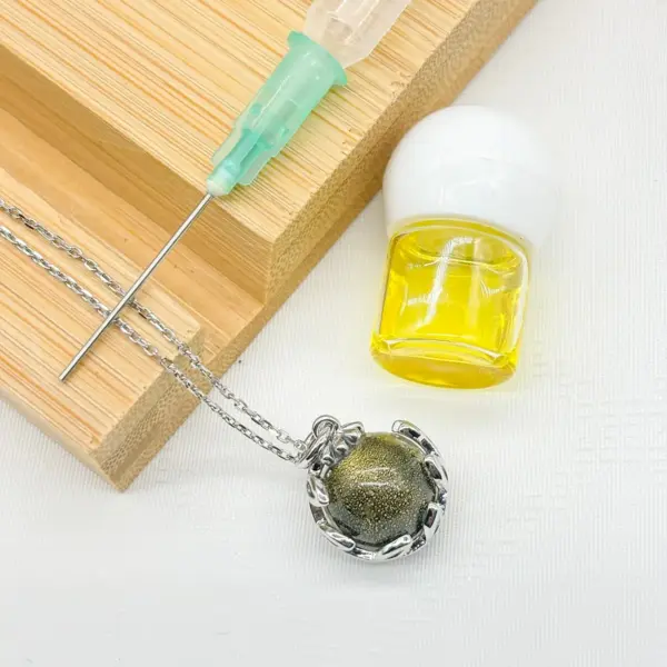 Planet Murano Aroma Necklace - Stellar Midnight | Energy & Healing | Diffuse on the go | Unique Gift