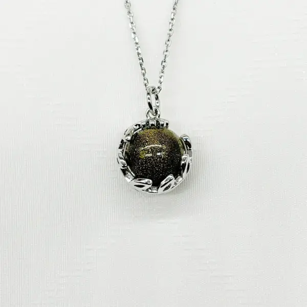 Planet Murano Aroma Necklace - Stellar Midnight | Energy & Healing | Diffuse on the go | Unique Gift