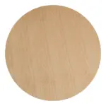 47,24 inch MDF Dining Table for Dining Room Round Dinner Tables Mid-Century Modern Table OAK