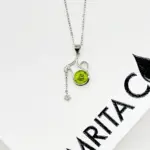 Sterling Silver Zodiac Aroma Necklace - Aquarius Jan - Feb | Perfect Birthday Gift | Energy & Healing | Diffuse on the go