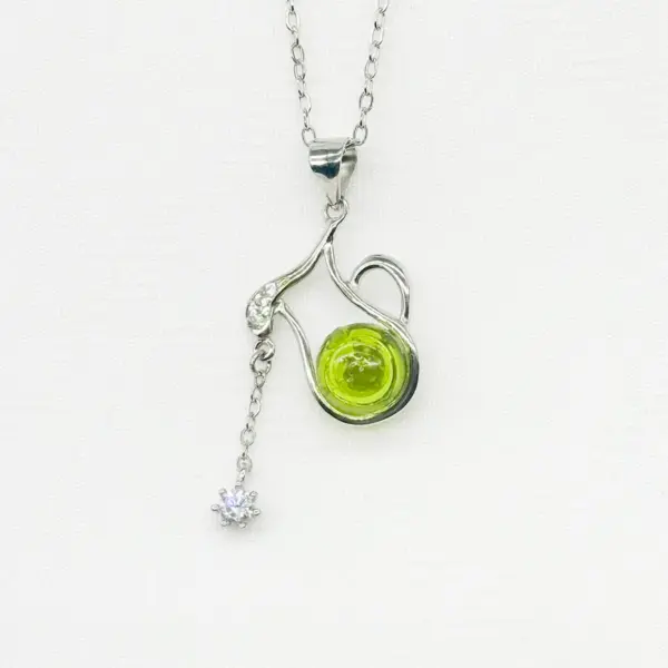 Sterling Silver Zodiac Aroma Necklace - Aquarius Jan - Feb | Perfect Birthday Gift | Energy & Healing | Diffuse on the go