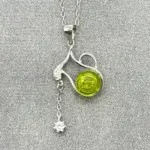 Sterling Silver Zodiac Aroma Necklace - Aquarius Jan - Feb | Perfect Birthday Gift | Energy & Healing | Diffuse on the go