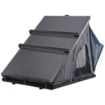 VEVOR Rooftop Tent Hard Shell, Naturnest Rooftop Tent Hardshell for 2-3 Person, Hard Shell Roof Top Tent with Telescopic Ladder Thick Mattress, Waterproof Windproof for Jeep SUV Van Pickup Truck