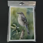 Arkansas Northern Mockingbird Greeting Cards Pack of 8