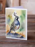 California Quail Greeting Cards Pack of 8