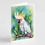 Cockatoo Greeting Cards Pack of 8