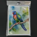 Pionus Greeting Cards Pack of 8