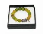 GREEN AGATE BRACELET
