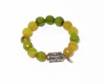 GREEN AGATE BRACELET